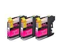 DEFIYAN Compatible Ink Cartridge Compatible With 203XL LC203 LC203XL Compatible With MFC-J4320DW J4420DW J4620DW J5520DW J5620DW J5720DW J460DW(3pcs Magenta)
