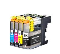 DEFIYAN Compatible Ink Cartridge Compatible With 203XL LC203 LC203XL Compatible With MFC-J4320DW J4420DW J4620DW J5520DW J5620DW J5720DW J460DW(1set 4colors)
