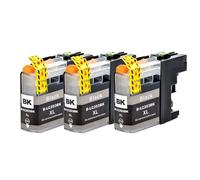 DEFIYAN Compatible Ink Cartridge Compatible With 203XL LC203 LC203XL Compatible With MFC-J4320DW J4420DW J4620DW J5520DW J5620DW J5720DW J460DW(3pcs Black)