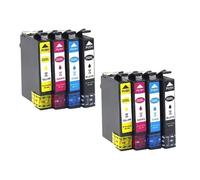 DEFIYAN Compatible Ink Cartridge Compatible With 232XL T232XL T232 Compatible With XP-4200 XP-4205 WF-2930 WF-2950 Printers(8PCS 2SET)