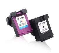 DEFIYAN Compatible Ink Cartridge Compatible With 305 305XL 2700 2710 2721 2722 4120 4110 4130 1210 6010 Re-Manufactured 305XL(BLACK AND COLOR)