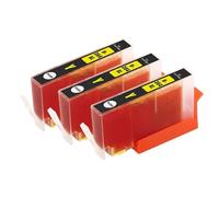 DEFIYAN Compatible Ink Cartridge Compatible With 364 And 364XL Compatible With Photosmart Deskjet 3070A 5510 6510 B209a C510a C309a C6380 C5380 3520(3PCS Yellow)