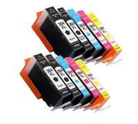 DEFIYAN Compatible Ink Cartridge Compatible With 364XL 364 364XL Compatible With Printers 6525 7510 7515 7520 B010a B110a B110c B110e B111a(2SET 10PCS)