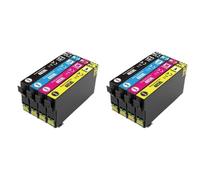 DEFIYAN Compatible Ink Cartridge Compatible With 405XL T405 XL Compatible With WorkForce Pro WF-3820DWF WF-3825DWF WF-4820DWF WF-7840 Printer(2 set 8pcs)