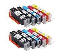 DEFIYAN Compatible Ink Cartridge Compatible With 425 426 PGI-425 CLI-426 Compatible With IP4840 IP4940 IX6540 5140 5240 5340 Printers(2SET)