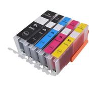 DEFIYAN Compatible Ink Cartridge Compatible With 470 471 PGI-470 CLI-471 Compatible With MG6840 MG5740 TS5040 TS6040 Printers(1 PGBK 1BK 1C 1M 1Y)