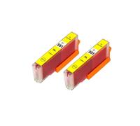 DEFIYAN Compatible Ink Cartridge Compatible With 550 551 PGI 550XL CLI 551XL Compatible With MG5450 MG5550 MG5650 MG6450 MG6650 Ip7250 Printer(2PCS 551XL Y)