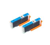 DEFIYAN Compatible Ink Cartridge Compatible With 550 551 PGI 550XL CLI 551XL Compatible With MG5450 MG5550 MG5650 MG6450 MG6650 Ip7250 Printer(2PCS 551XL C)