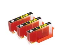 DEFIYAN Compatible Ink Cartridge Compatible With 564XL Compatible With Models C5324 C5370 C5373 C5380 C5383 C5388 C5390 5525 6510 6512 C410a(3pcs Yellow)