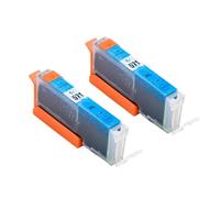 DEFIYAN Compatible Ink Cartridge Compatible With 570 571 PGI 570XL CLI 571XL Compatible With MG5750 MG5751 MG5752 MG6850 MG6851 MG6852 MG7750(2pcs 571XL C)