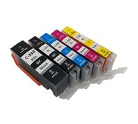 DEFIYAN Compatible Ink Cartridge Compatible With 580 581 PGI-580 CLI-581 Compatible With TS8252 TS8350 TS9150 TS9155 TS9550 TS9551C Printers(1SET 5PCS)