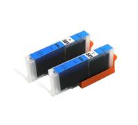 DEFIYAN Compatible Ink Cartridge Compatible With 580XXL PGI 580 CLI 581XXL Compatible With TR7550 TR8550 TS6150 TS6151 TS8150 TS8151 TS8152 TS9150 TS9155(2PCS 581XXL C)