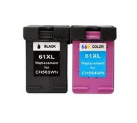 DEFIYAN Compatible Ink Cartridge Compatible With 61 61 XL CH563WN CH564W 1056 1000 J110a 1010 1510 2050 J510a Printer 61XL(1 SET)