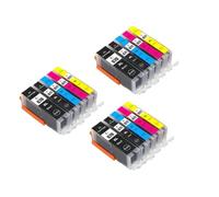 DEFIYAN Compatible Ink Cartridge Compatible With 670 671 PGI670XL CLI671XL Compatible With MG7760 MG7765 MG7766 TS5060 TS6060 TS8060 TS9060(3set 15colors)