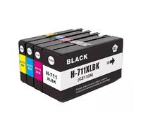 DEFIYAN Compatible Ink Cartridge Compatible With 711XL 711 T120 T520 Printers(1 SET)