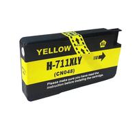 DEFIYAN Compatible Ink Cartridge Compatible With 711XL 711 T120 T520 Printers(YELLOW)
