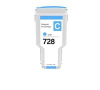 DEFIYAN Compatible Ink Cartridge Compatible With 728 300ML Compatible With DesignJet T730 T830 F9K17A F9K16A F9K15A F9J68A Full Ink Set(1PC CYAN)