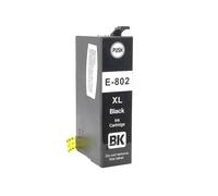 DEFIYAN Compatible Ink Cartridge Compatible With 802 802XL T802 WorkForce EC4020 EC4030 EC4040 Refurbish printer(T802BK)