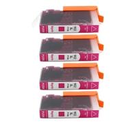 DEFIYAN Compatible Ink Cartridge Compatible With 902XL 906XL Compatible With Officejet 6954 6960 6961 6962 6968 6975 6963 6964 6965 6966 Printers(4PCS-MAGENTA)
