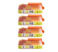 DEFIYAN Compatible Ink Cartridge Compatible With 902XL 906XL Compatible With Officejet 6954 6960 6961 6962 6968 6975 6963 6964 6965 6966 Printers(4PCS-YELLOW)