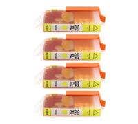 DEFIYAN Compatible Ink Cartridge Compatible With 902XL Compatible With OfficeJet Pro 6954 6960 6962 6968 6975 6978 Printers(4pcs-Yellow)