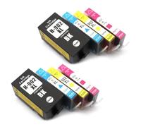 DEFIYAN Compatible Ink Cartridge Compatible With 902XL Compatible With OfficeJet Pro 6954 6960 6962 6968 6975 6978 Printers(2set 8pcs)