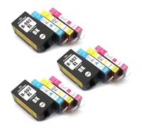 DEFIYAN Compatible Ink Cartridge Compatible With 902XL Compatible With OfficeJet Pro 6954 6960 6962 6968 6975 6978 Printers(3set 12pcs)