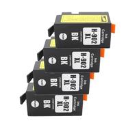 DEFIYAN Compatible Ink Cartridge Compatible With 902XL Compatible With OfficeJet Pro 6954 6960 6962 6968 6975 6978 Printers(4pcs-Black)
