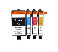 DEFIYAN Compatible Ink Cartridge Compatible With 903 903XL Compatible With Officejet Pro 6960 6961 6963 6964 6965 6966 6968 6970 6971 Printer(1 SET)
