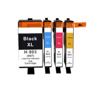 DEFIYAN Compatible Ink Cartridge Compatible With 903 907 XL 903XL 907XL Compatible With Officejet 6960 6968 6970 Printer(1SET (4PCS))