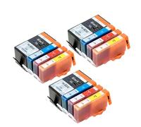DEFIYAN Compatible Ink Cartridge Compatible With 920 HP920XL Compatible With Officejet 6000 6500 6500 Wireless 6500A 7000 7500 7500A Inkjet Printers(3 SETS(12 PCS))