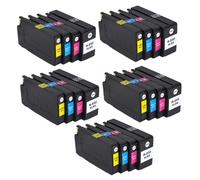 DEFIYAN Compatible Ink Cartridge Compatible With 950XL 951XL Compatible With Officejet 8100 8600 8700 8610 8620 8630 8640 8660 Printers(5 Set)