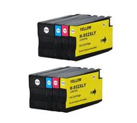 DEFIYAN Compatible Ink Cartridge Compatible With 952 956 Compatible With Officejet Pro 7740 8210 8216 8702 8710 8715 8720 8725 8730 8740 7720 Printer(2 SETS (8 PCS))