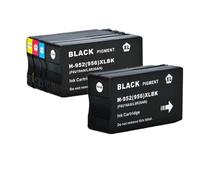 DEFIYAN Compatible Ink Cartridge Compatible With 952XL 956XL Compatible With OfficeJet Pro 7720 8210 8216 8715 8702(2BK-1C-1M-1Y)