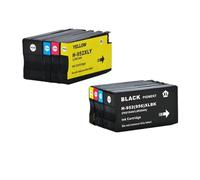 DEFIYAN Compatible Ink Cartridge Compatible With 952XL 956XL Compatible With OfficeJet Pro 7720 8210 8216 8715 8702(2BK-2C-2M-2Y)