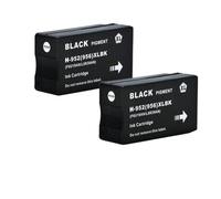 DEFIYAN Compatible Ink Cartridge Compatible With 952XL 956XL Compatible With OfficeJet Pro 7720 8210 8216 8715 8702(2 X BLACK)