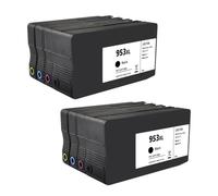 DEFIYAN Compatible Ink Cartridge Compatible With 953 953XL Compatible With Use With 7740 7720 7730 8210 8218 8710 8715 8718 8719 8720 8725 8728 8730 8740(2 Set)