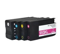 DEFIYAN Compatible Ink Cartridge Compatible With 953 953XL Pro 7720 7740 8210 8218 8710 8715 8718 8719 8720 8725 8728 8730 8740 Printers(1 SET)