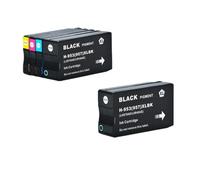 DEFIYAN Compatible Ink Cartridge Compatible With 953XL Compatible With Officejet Pro 7720 7730 7740 8210 8218 8710 8715 8718 8720 8725(1SET ADD 1PCS BLACK)