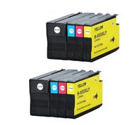 DEFIYAN Compatible Ink Cartridge Compatible With 955 955XL Compatible With Officejet Pro 7720 7730 7740 8210 8216 8710 8720 8725 8730 8740 Printers(2 SETS (8 PCS))