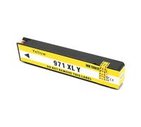 DEFIYAN Compatible Ink Cartridge Compatible With 970XL 971XL Compatible With Officejet Pro MFP X451dn X451dw X476dn X476dw X551dw X576dw Printer Pigment(971XL-Y)