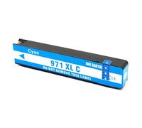 DEFIYAN Compatible Ink Cartridge Compatible With 970XL 971XL Compatible With Officejet Pro MFP X451dn X451dw X476dn X476dw X551dw X576dw Pigment(971XL-C)