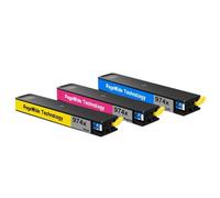 DEFIYAN Compatible Ink Cartridge Compatible With 974 974X 974XL Pigment Ink Compatible With 352dw 377dw 452dn 452dw 477dn 477dw 552dw(3PCS - C M Y)