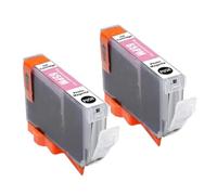 DEFIYAN Compatible Ink Cartridge Compatible With CLI65 CLI 65 CLI-65 Compatible With Pro 200 Printer Color Inkjet(2 PCS PHOTO MAGENTA)
