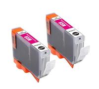 DEFIYAN Compatible Ink Cartridge Compatible With CLI65 CLI 65 CLI-65 Compatible With Pro 200 Printer Color Inkjet(2 PCS MAGENTA)