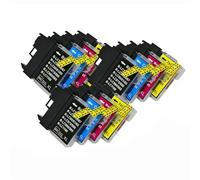 DEFIYAN Compatible Ink Cartridge Compatible With DCP J140W 145C 165C 185C 195C 197C Works With LC38 LC11 LC61 LC63 LC65 LC67 LC980 LC1100 LC990(3 SETS)