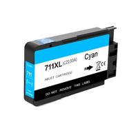 DEFIYAN Compatible Ink Cartridge Compatible With DesignJet T120 T520 T525 With Stable Chip Replacement Compatible With 711 711XL(C)