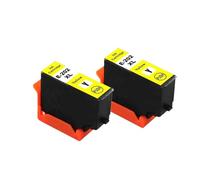 DEFIYAN Compatible Ink Cartridge Compatible With Expression XP-6000 XP-6001 XP-6005 XP-6100 XP-6105 T202XL T02G1 T02H1(2PCS YELLOW)