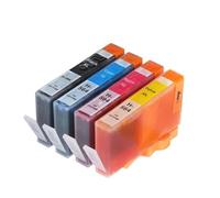 DEFIYAN Compatible Ink Cartridge Compatible With HP564XL Compatible With HP564 Printers Models C5324 C5370 C5373 C5380 C5383 C5388 C5390 5525 6510 6512 C410a(1set 4colors)