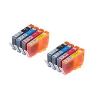 DEFIYAN Compatible Ink Cartridge Compatible With HP564XL Compatible With HP564 Printers Models C5324 C5370 C5373 C5380 C5383 C5388 C5390 5525 6510 6512 C410a(2set 8colors)